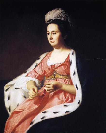 Ralph Earl Mrs. Adam Babcock oil painting image